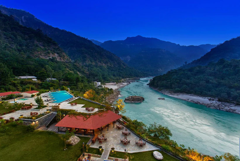 Aloha On the Ganges Rishikesh Infinity Pool